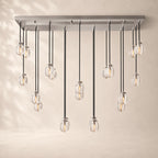 Perlisse Rectangular Chandelier 54"