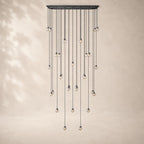 Perlisse Rectangular Chandelier 72"