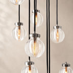 Perlisse Round Chandelier 22"