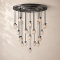 Perlisse Round Chandelier 38"