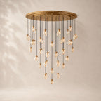 Perlisse Round Chandelier 60"