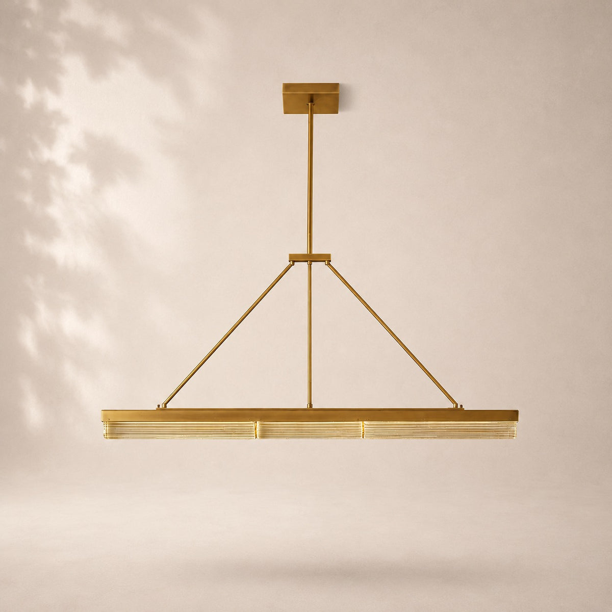 Pleven Crystal Linear Chandelier Chandelier 60"
