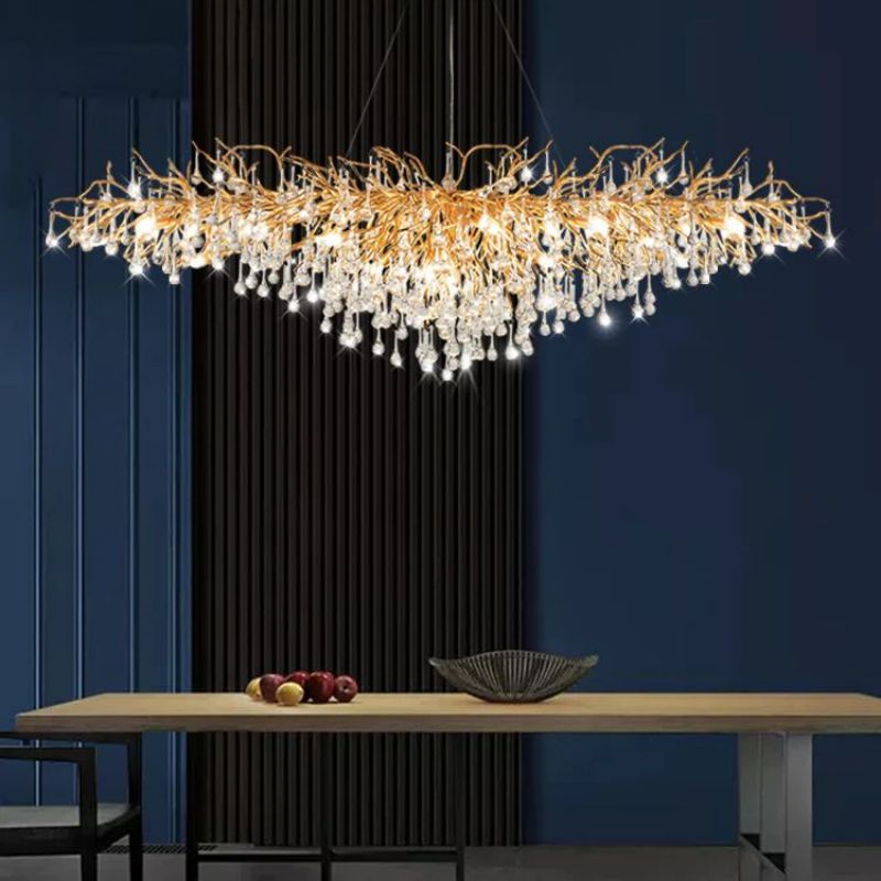 Rain Dining Room Branch Chandelier - ebuylight