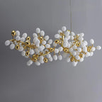Pretty Grape Horizontal Branch Chandelier