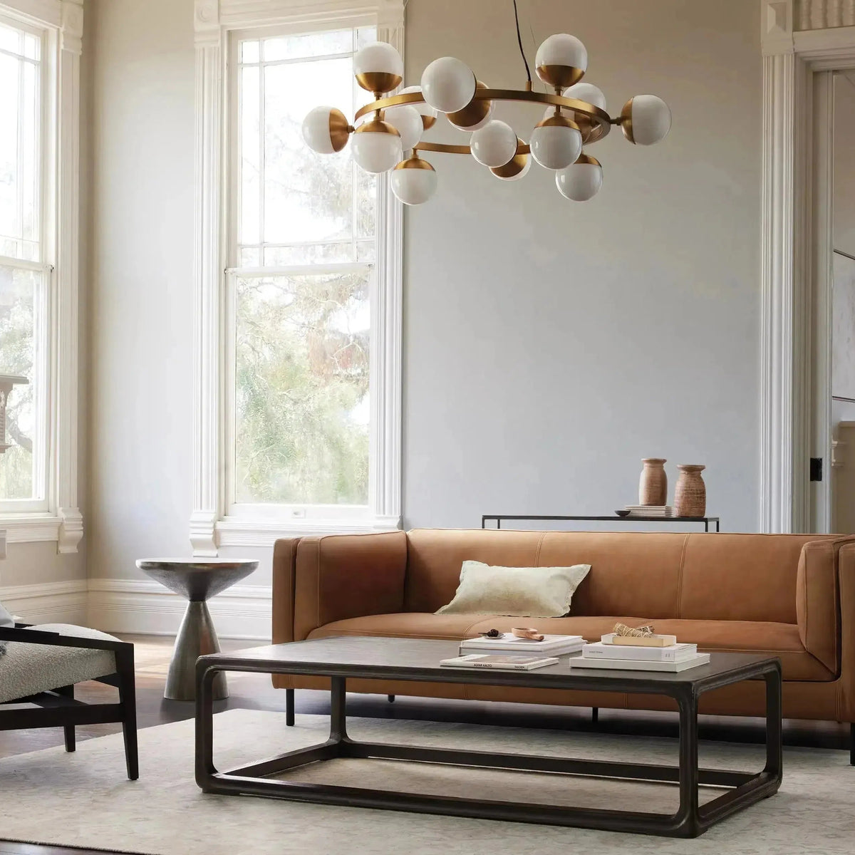 Pearlorbit Globe Chandelier