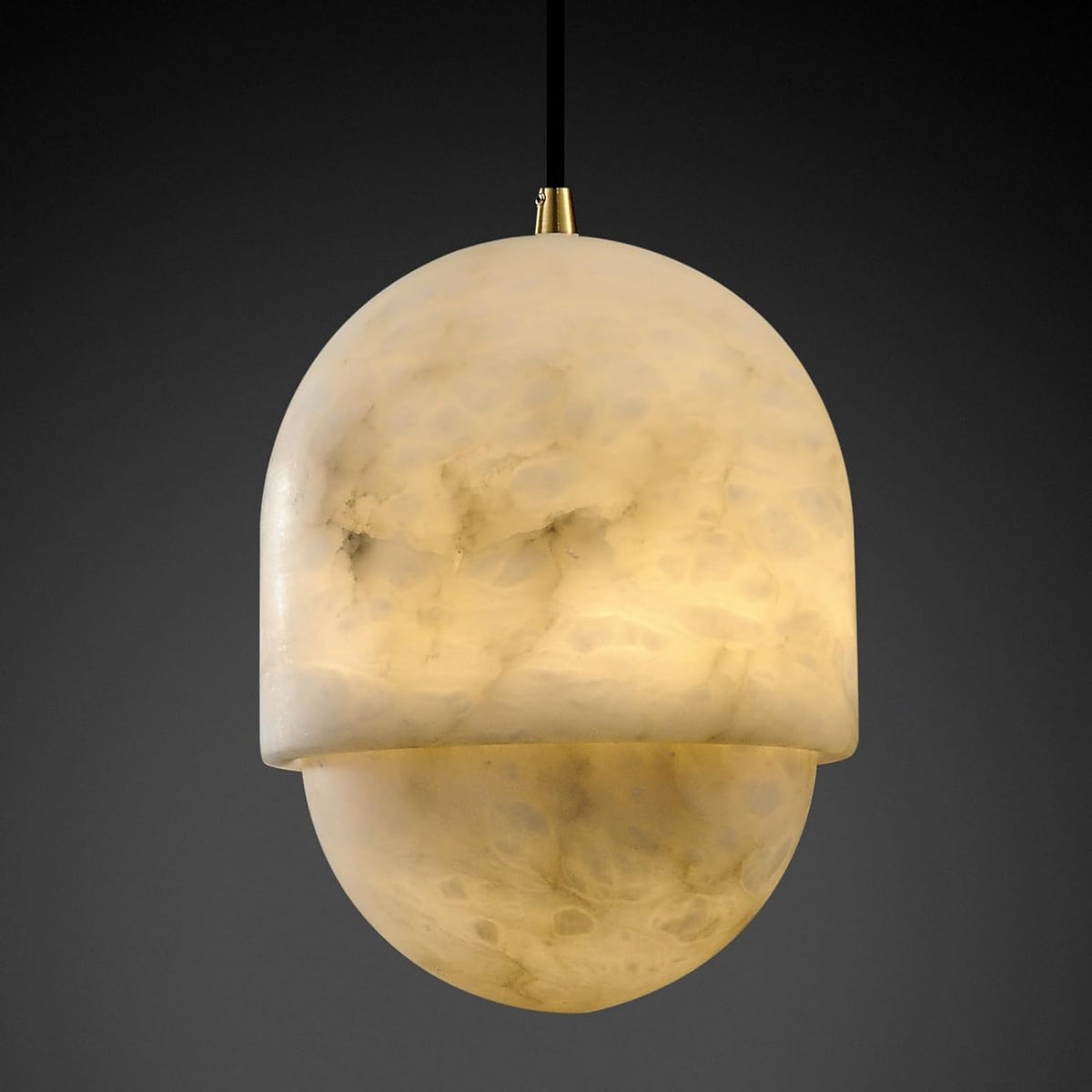 Raindrop Type Alabaster Marble Modern Pendant for All Scene