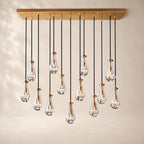 Rainier Rectangular Chandelier 54"
