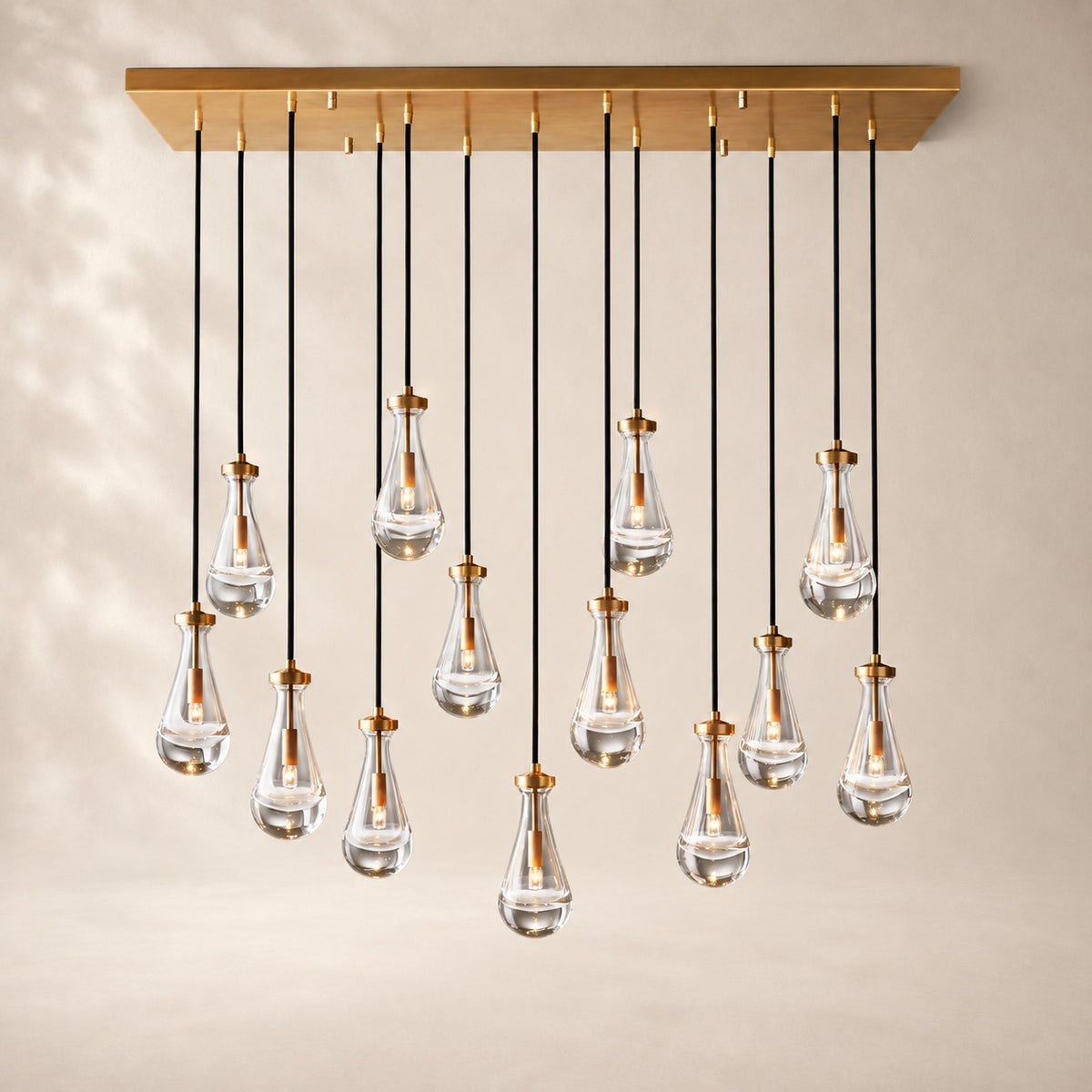 Rainier Rectangular Chandelier 54"