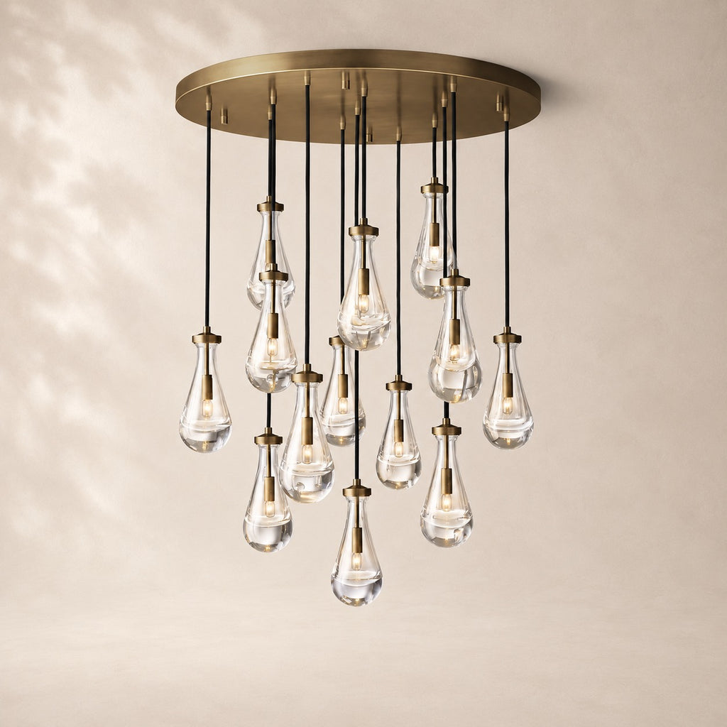 Rainier Round Chandelier 36"