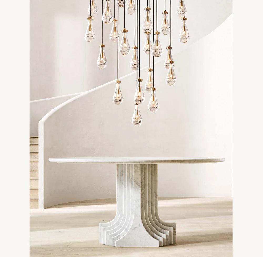 Rainier Round Chandelier 36"