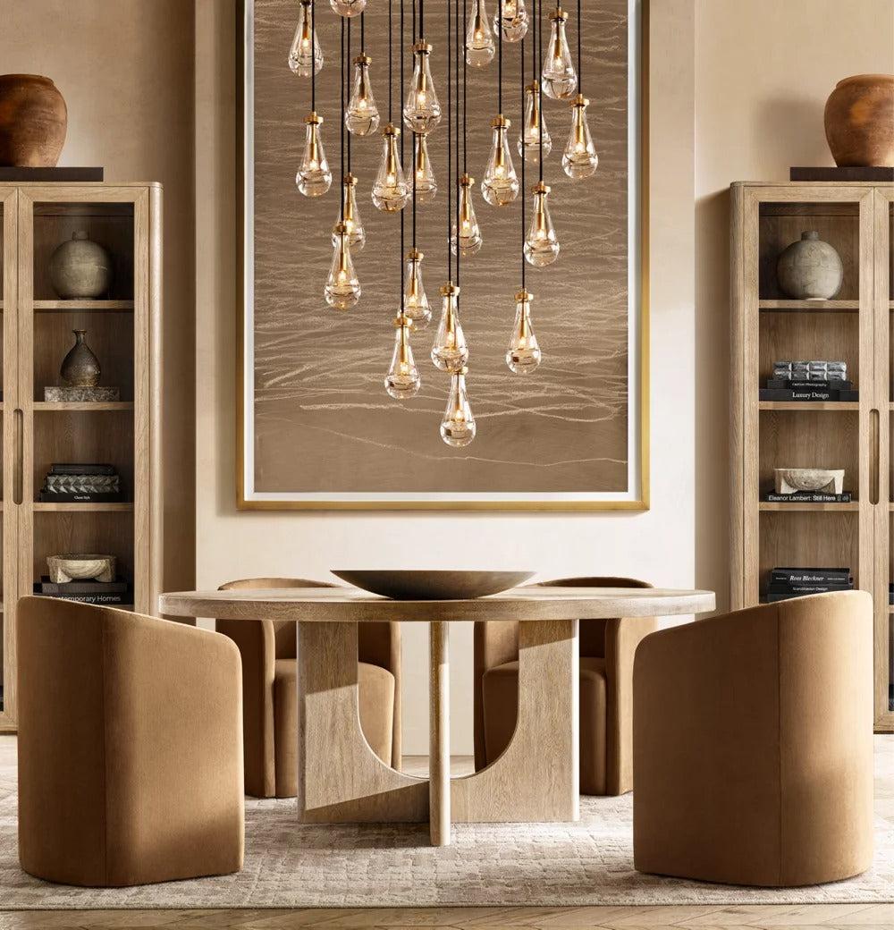 Rainier Round Chandelier 47"