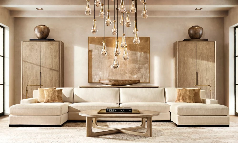Rainier Round Chandelier 47"