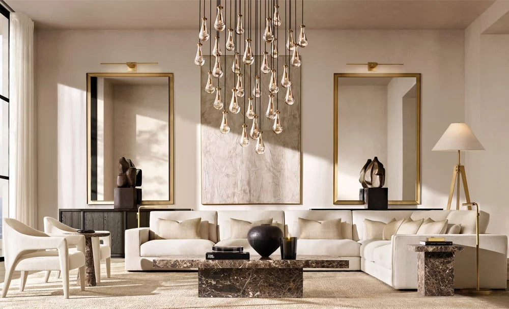 Rainier Round Chandelier 60"