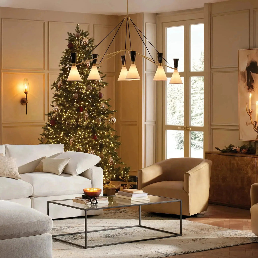 Cordlyre 6-Light Linear Chandelier