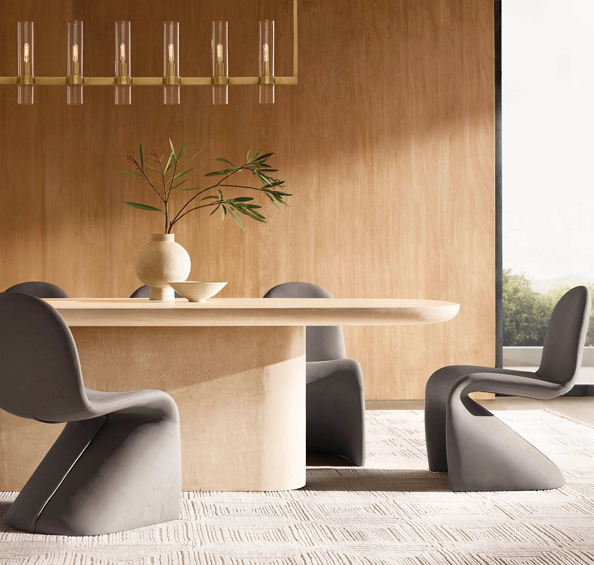 Ravina Linear Chandelier 73"