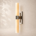 Ravina Milk Glass Linear Sconce 23"