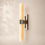 Ravina Milk Glass Linear Sconce 23"