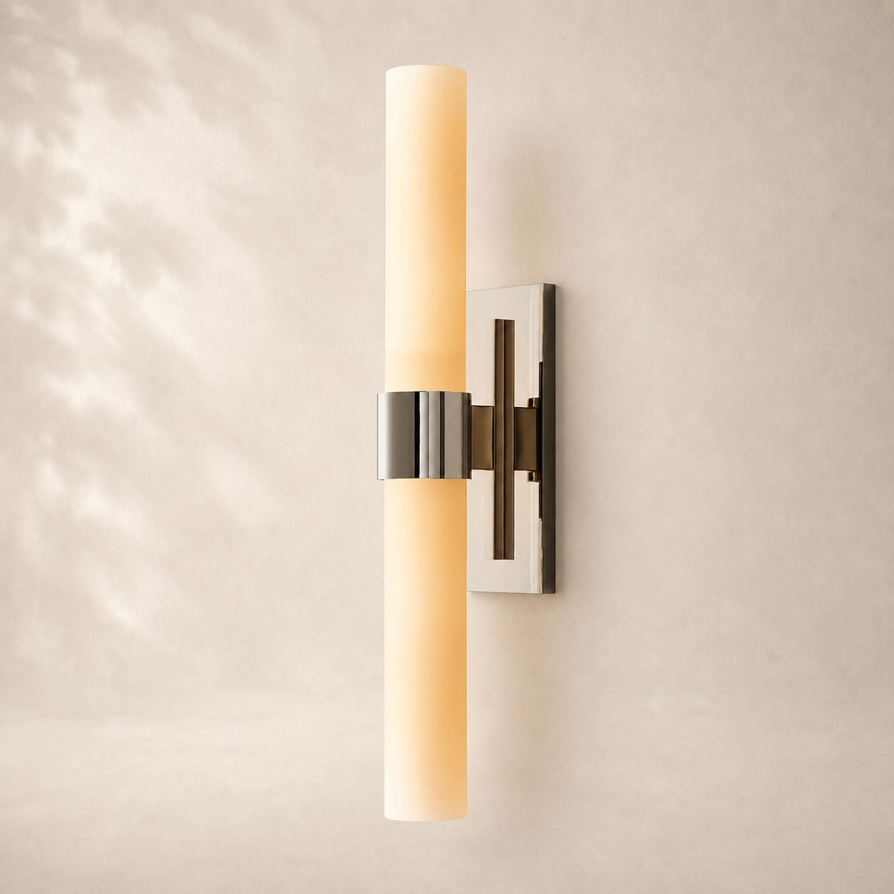 Ravina Milk Glass Linear Sconce 23"