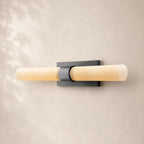 Ravina Milk Glass Linear Sconce 23"