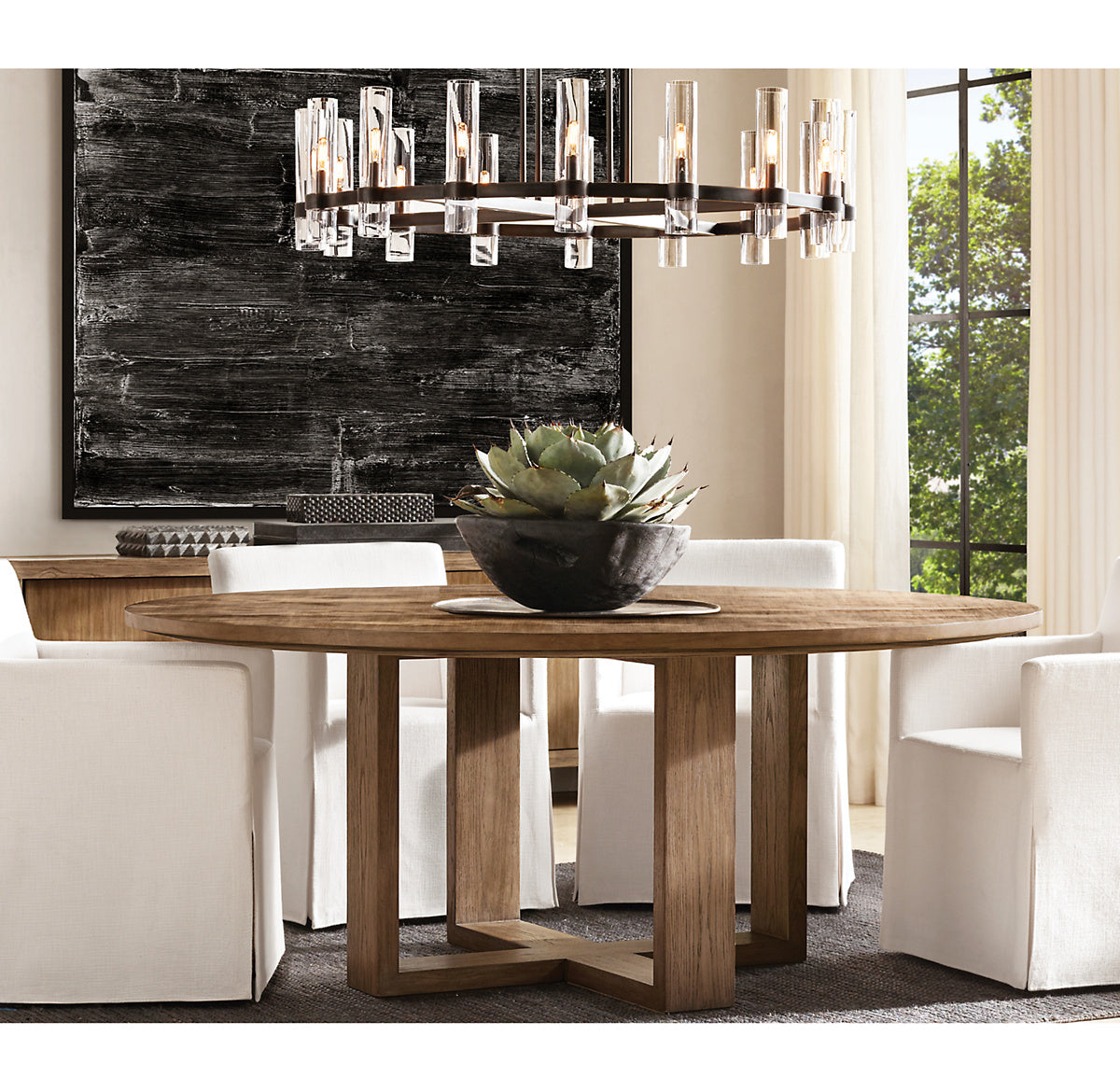 Ravina Round Chandelier 48"
