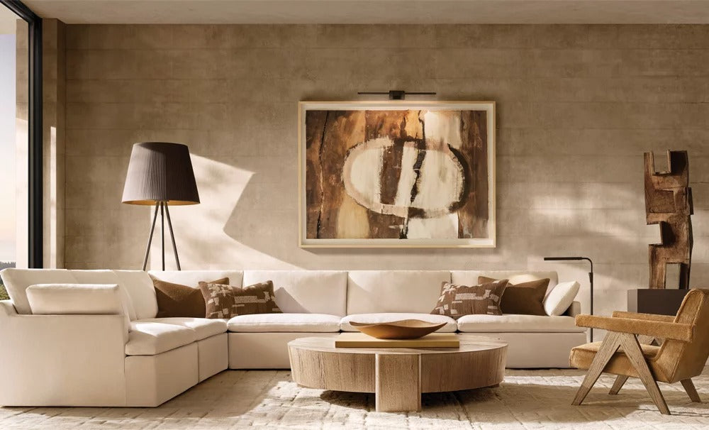 Reeva Pleated Silk Shade Floor Lamp