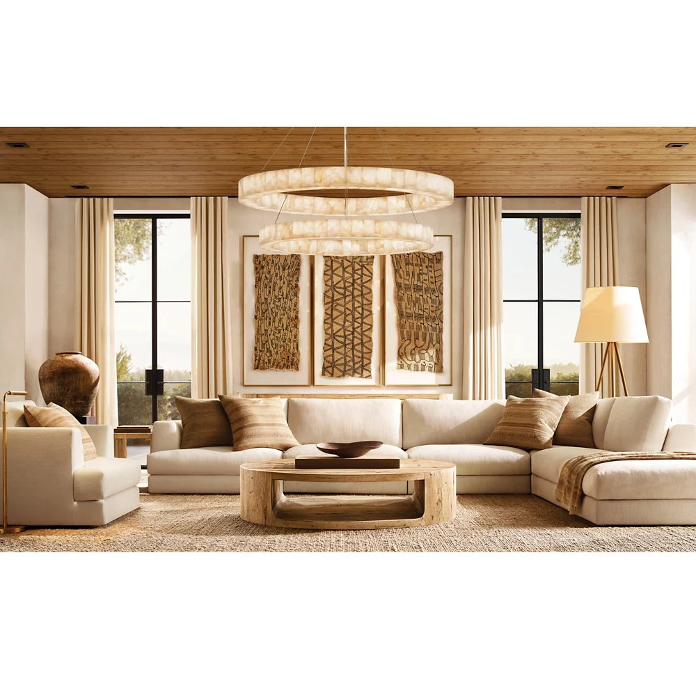 Reeva Pleated Silk Shade Floor Lamp