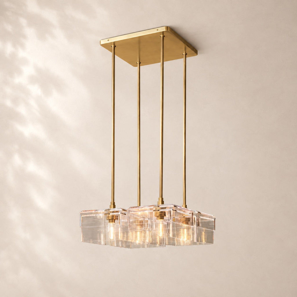 Remiel Square Chandelier 24"