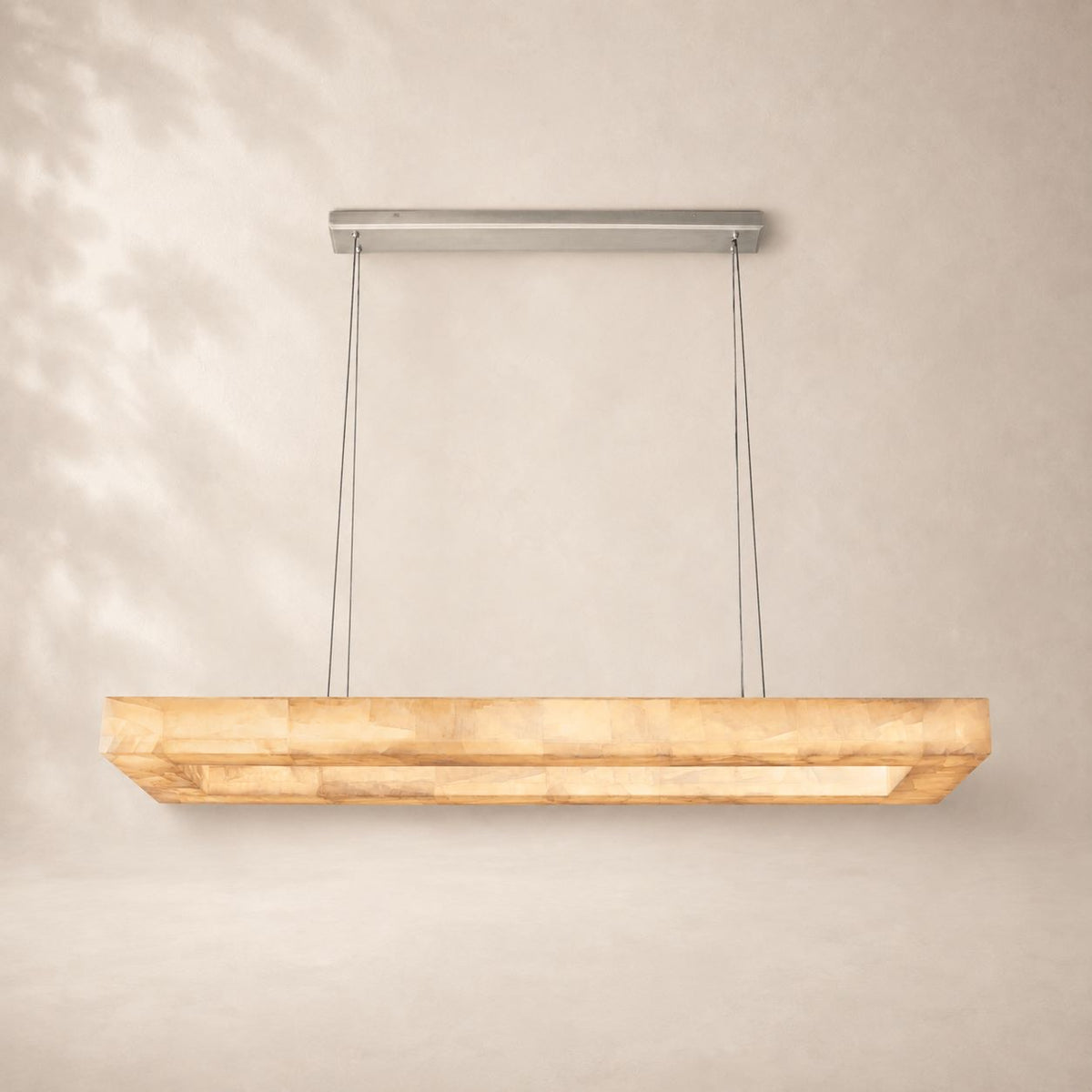 Rivelle Rectangular Chandelier 54"