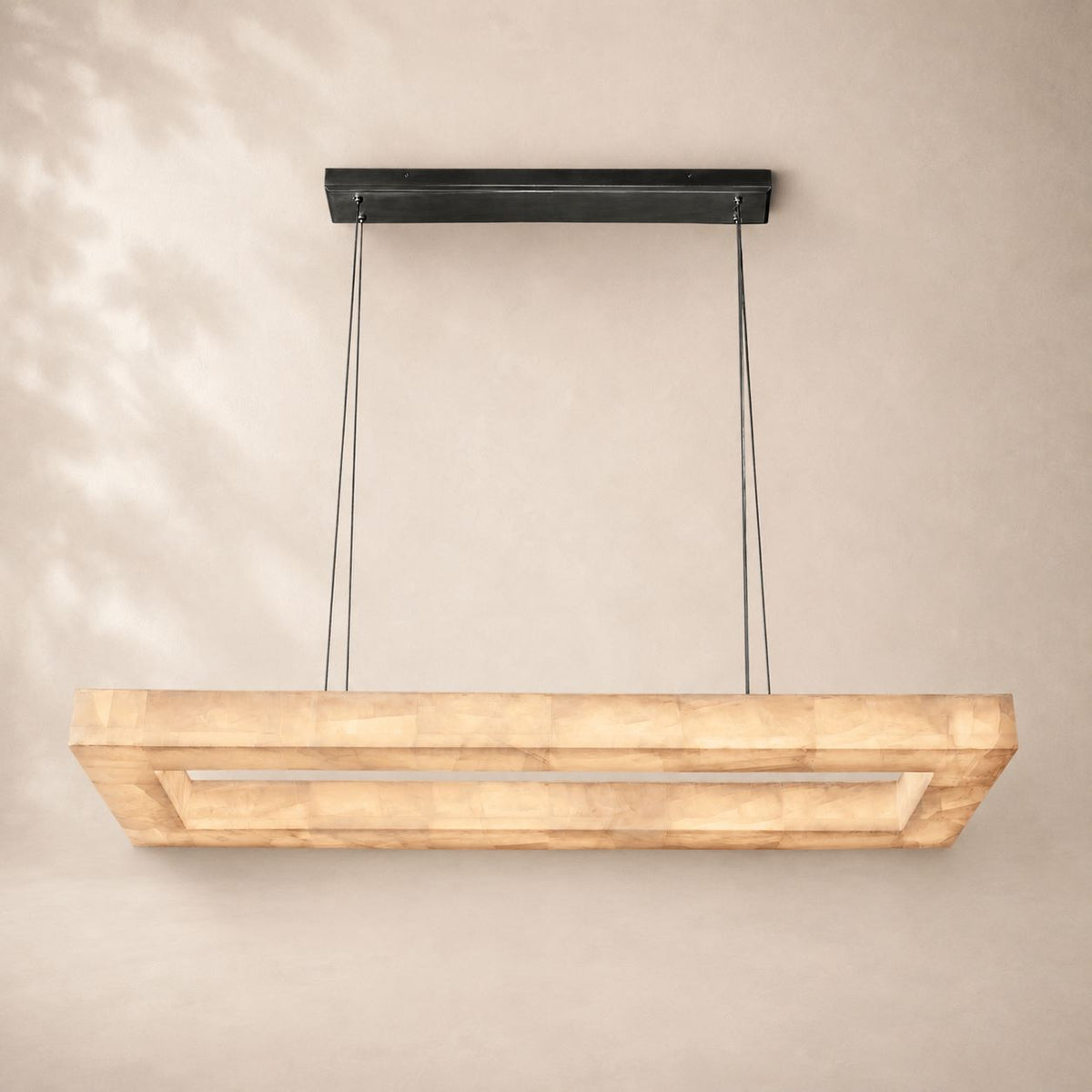 Rivelle Rectangular Chandelier 54"