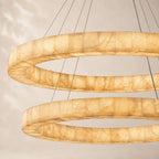 Rivelle Two Tiered Round Chandelier 60"