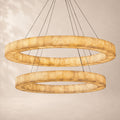 Rivelle Two Tiered Round Chandelier 60"