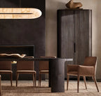 Riveon Lisse Oval Chandelier 74"