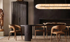 Riveon Lisse Oval Chandelier 74"