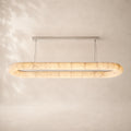 Riveon Lisse Oval Chandelier 74"
