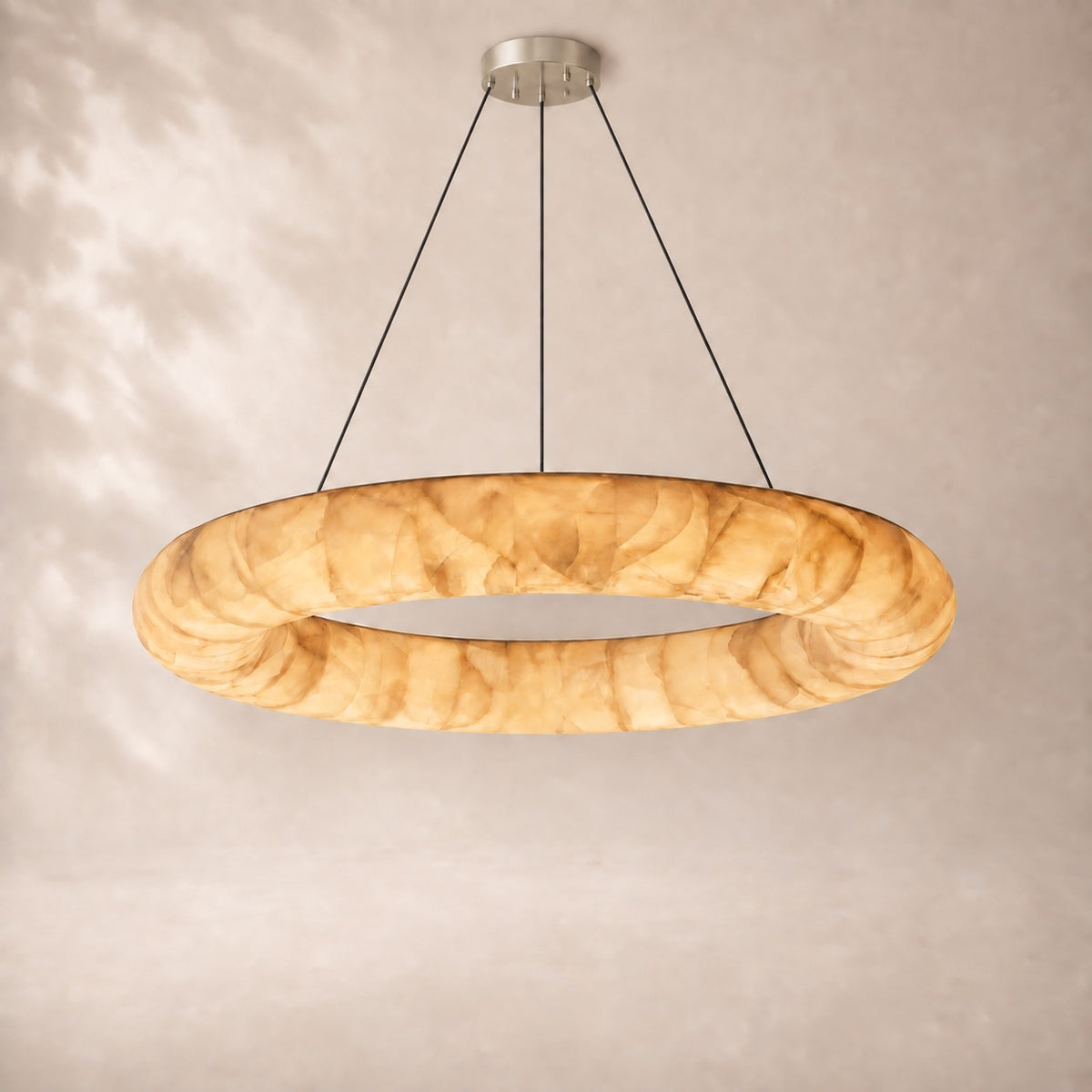 Riveon Lisse Round Chandelier 31"