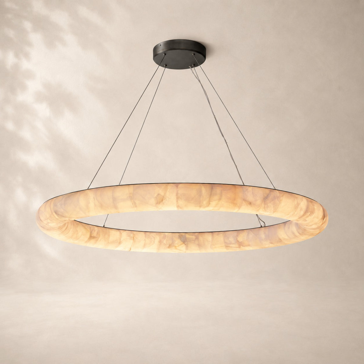 Riveon Lisse Round Chandelier 61"