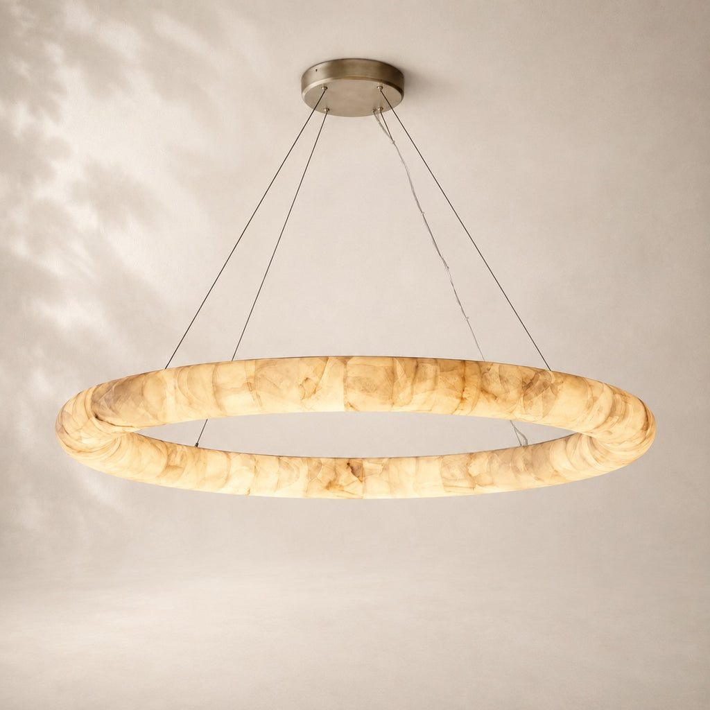 Riveon Lisse Round Chandelier 61"