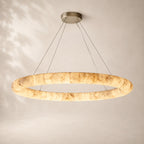 Riveon Lisse Round Chandelier 61"