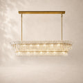 Romessa Glass Linear Chandelier 72"