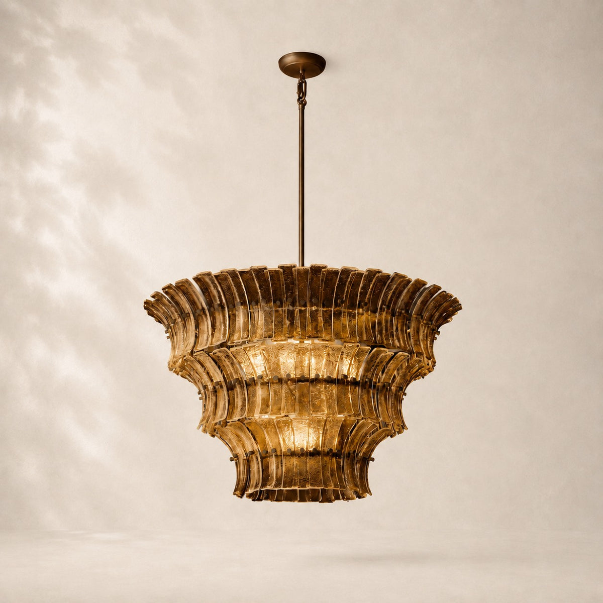 Romessa Glass Round Chandelier 36"