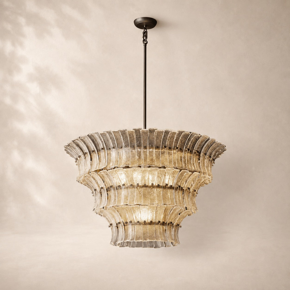 Romessa Glass Round Chandelier 36"