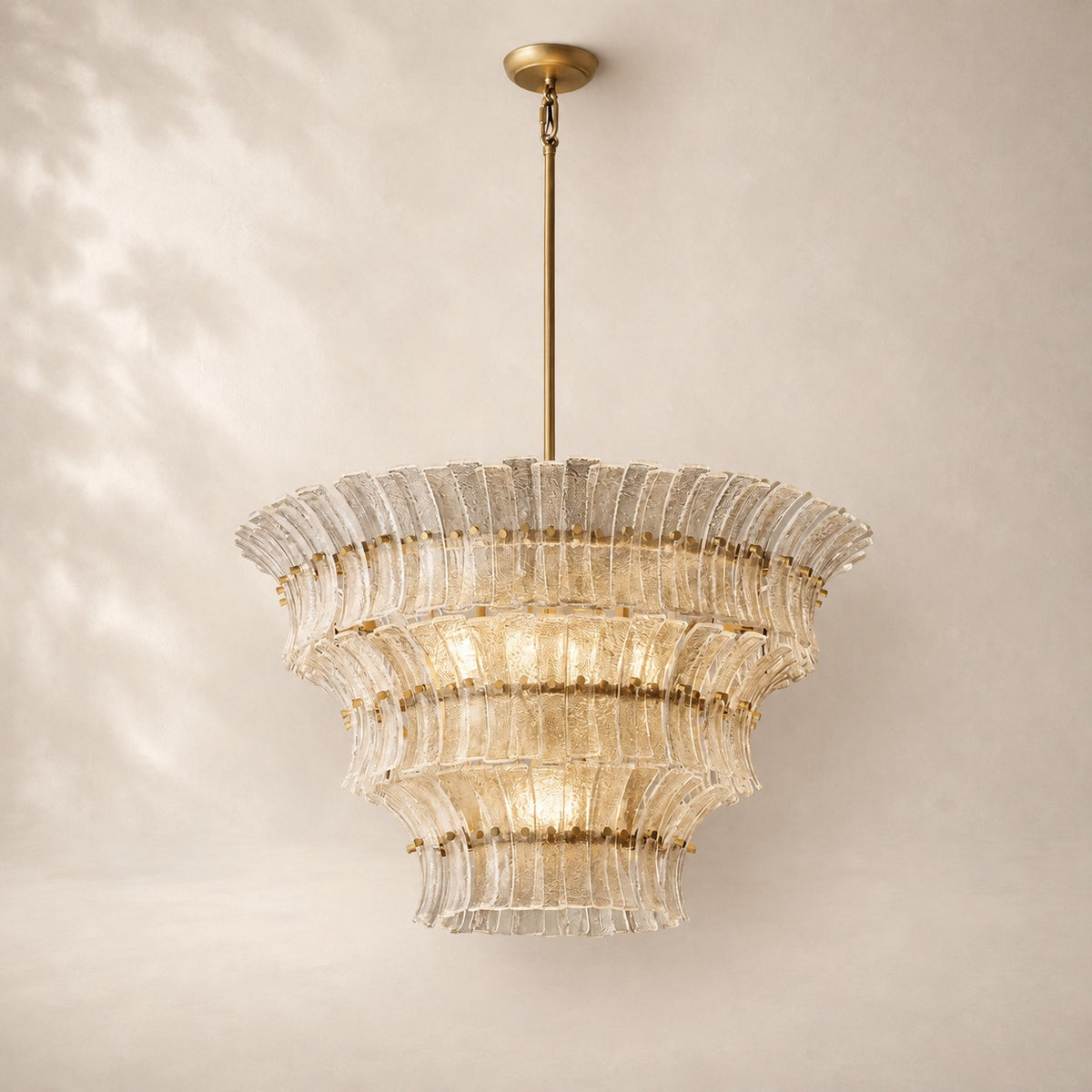 Romessa Glass Round Chandelier 36"