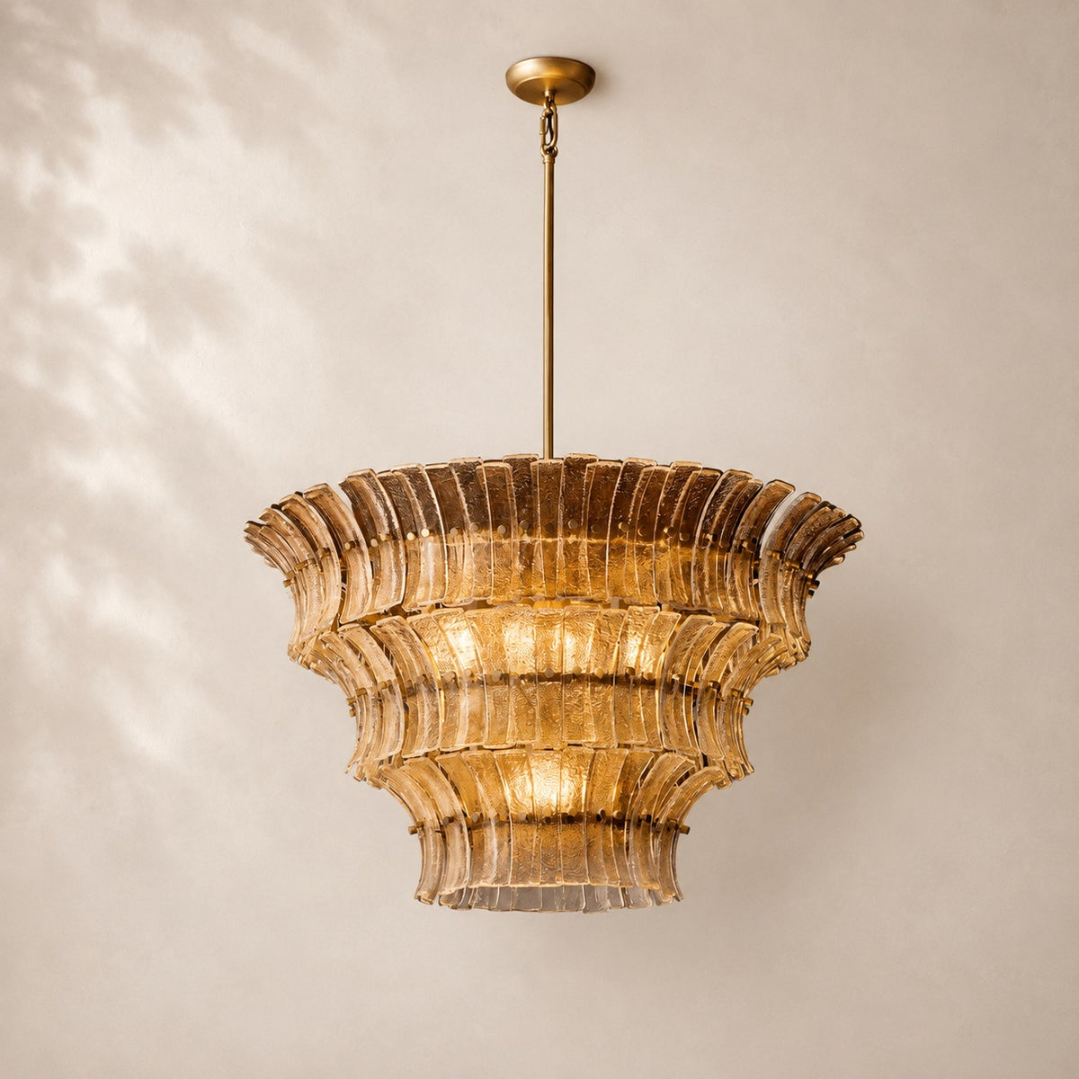 Romessa Glass Round Chandelier 36"