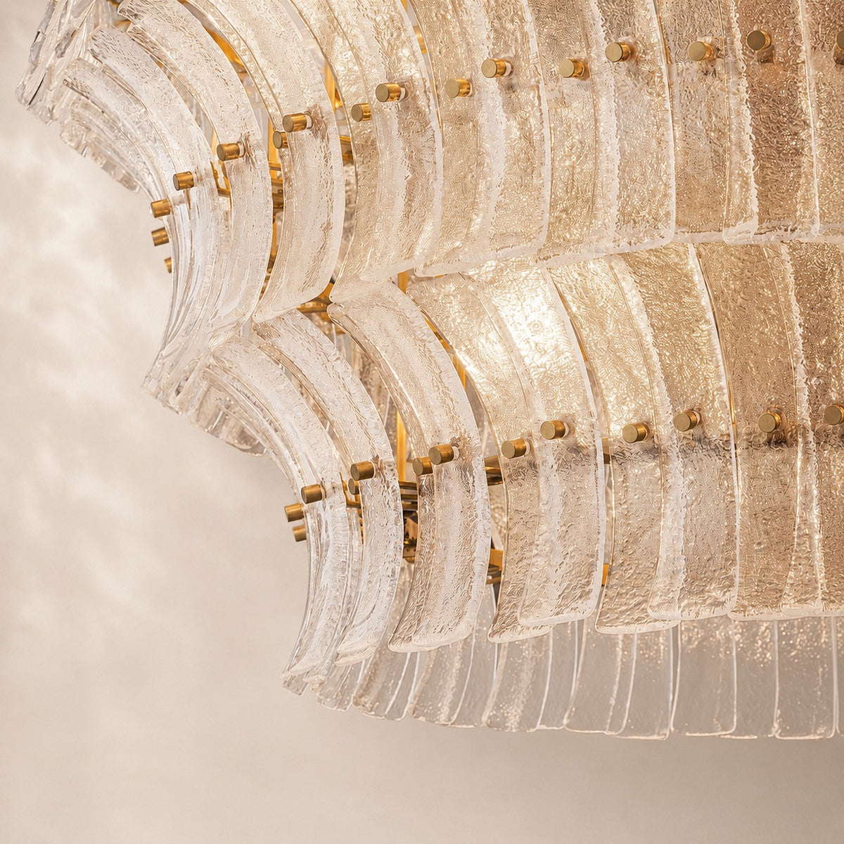 Romessa Glass Round Chandelier 48"