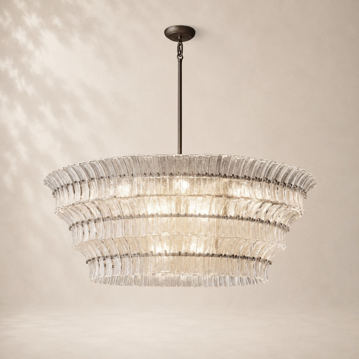 Romessa Glass Round Chandelier 60"