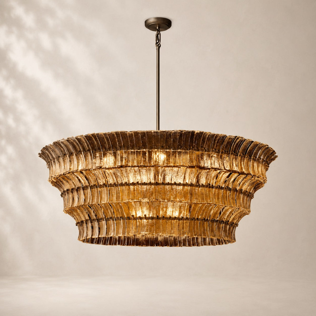 Romessa Glass Round Chandelier 60"