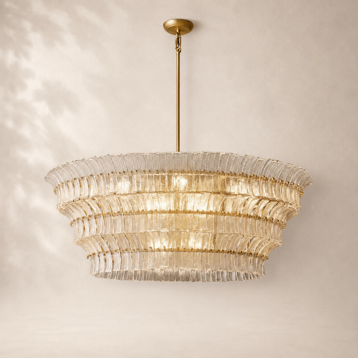 Romessa Glass Round Chandelier 60"