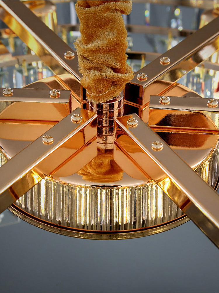 Gleamcrown Modern Crystal Chandelier