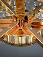 Gleamcrown Modern Crystal Chandelier
