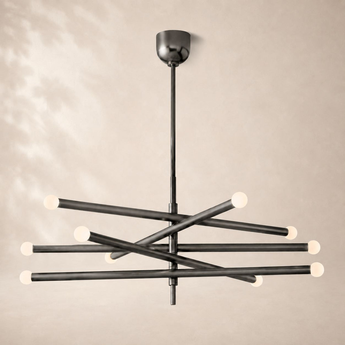 Rouvenza 10-Light Orbit Chandelier 38"